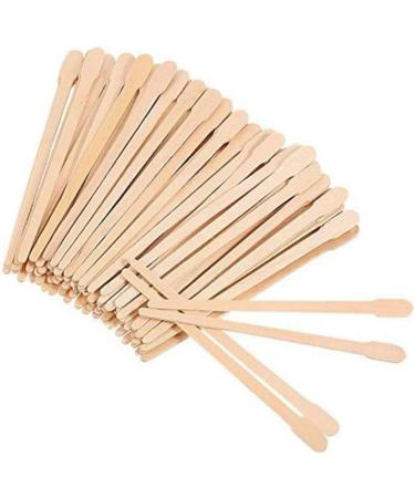 Beavorty 2000 PC Wax Strips & Wooden Applicator Sticks - Bamboo Hair Removal Spatula for Smooth Skin - Buy Online on GoSupps.com