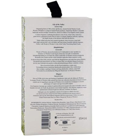 Woods of Windsor Lily of the Valley Luxury Soap for her 60 g (Pack of 3) - Buy Online on GoSupps.com