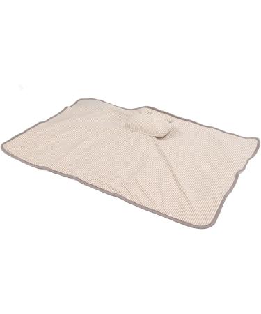 YUMILI Heating Blanket - Soft Electric Warming Shawl for Shoulder & Neck | Washable Heating Wrap (Brown) - Perfect for Office Use - Buy Online on GoSupps.com