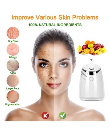 Facial Mask Machine DIY Multi-Function Automatic Face Mask Maker with Voice Reminder & Collagen Pills - Buy Online on GoSupps.com
