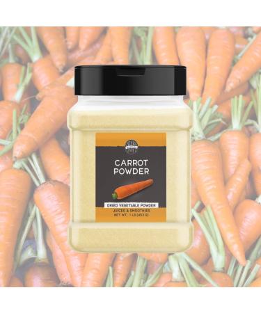 Birch & Meadow Carrot Powder 1 lb Smoothies & Juices Vegetable Powder Beta Carotene 1 Pound - Buy Online on GoSupps.com