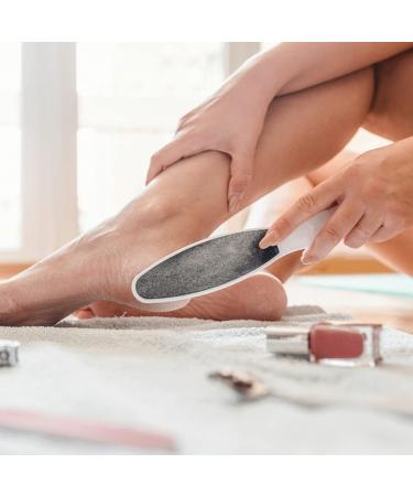 Pedicure Foot File Set - Stainless Steel Dual Sided Hard Skin Remover for Professional Foot Care - 3pcs - Buy Online on GoSupps.com