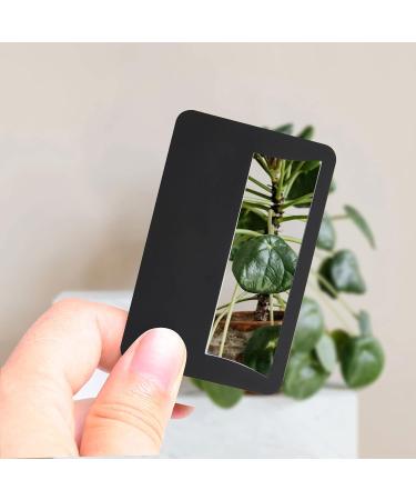 Lrtzizy Credit Card Size Lighted 3X Magnifier Bundle Includes 2 Magnifiers Each Magnifier for Reading Has 3X Lens Use As 3X Magnifying Glass with Light or As Reading Magnifier for Menus black - Buy Online on GoSupps.com