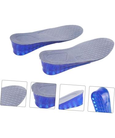 NOLITOY Height Increasing Insoles - Silicone Heel Inserts for Boosted Comfort & Support | Detachable Cushion Lifting Pads for Sports Shoes - Buy Online on GoSupps.com