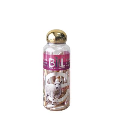 Placenta Facial Oil with Vitamin E 100 Gelcaps