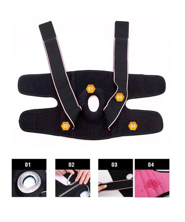 BOSREROY Athletic Knee Support Brace - Adjustable Shock-Absorbing Hinged Protection for Sports | International Shipping Available - Buy Online on GoSupps.com