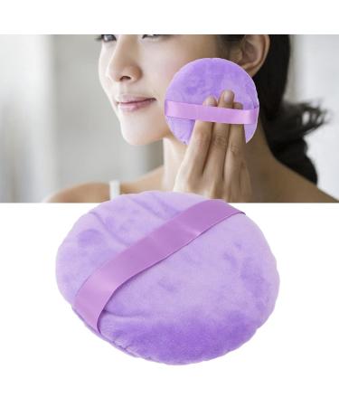 Purple Powder Puff - Ultra-Soft Super Large Makeup Applicator for Loose Powder | Fluffy Body Powder Puff for Dark Face & More - Buy Online on GoSupps.com