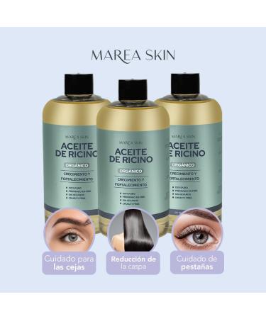 100% Pure Cold Pressed Castor Oil - Organic Paraben-Free Hair & Eyelash Growth - 8.44 oz - Buy Online on GoSupps.com