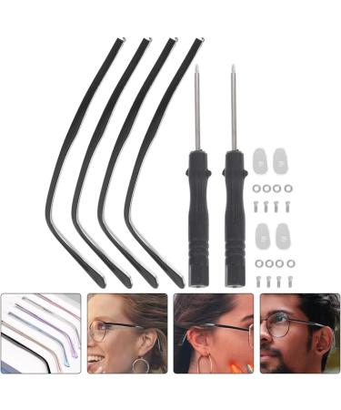 Shop Healeved Crystal Glasses & Upbrill Sunglasses - 2 Sets Repair Kit with Screws & Screwdriver - Black - Buy Online on GoSupps.com