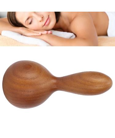 Wooden Handheld Massage Portable Essential Oil Massage Hammer Teakwood Beauty Massage Hammer Wood Therapy Massage Tool Psoas Muscle Release Tool Wood Therapy Massage Tools Kit for Skin Care