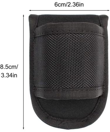 Premium Flashlight Holster - Compact Open Holder for Standard D-Cell Pocket Lamps up to 2.5 cm | International Shipping Available - Buy Online on GoSupps.com