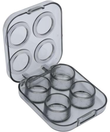 Buy Dewin Portable Contact Lens Container Set - Transparent Storage with Twilight Pencil Connection for Women & Girls (Gray) | International Shipping Available - Buy Online on GoSupps.com