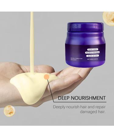  G n rique Frizz Control Cream Hair Smoothing Cream - 250g Deep Conditioner Long-Lasting Frizzy Smoothing Care Products for Women with Curly Hair - Buy Online on GoSupps.com
