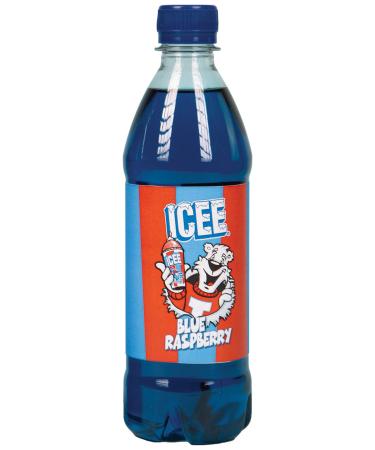 iscream Genuine ICEE Brand Blue Raspberry Flavor Syrup for ICEE At Home Slushie Maker