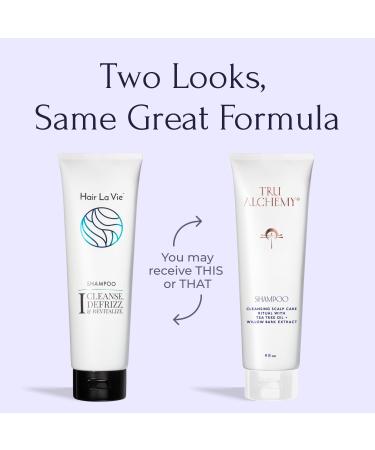 Hair La Vie Growth Volume & Scalp Health Shampoo | Tea Tree, Peppermint, Keratin, Saw Palmetto | 9 Fl Oz | Sulfate & Paraben Free - Buy Online on GoSupps.com