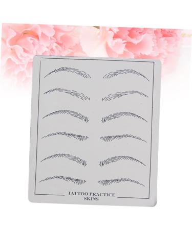 Beavorty Eyebrow Microblading Skin 6 Pcs Eye Brow Shaping Kit Eyebrow Training Skin Eyebrow Practice Skin Eye Brow Practice Skin Set Eyebrows Eyebrow Trimming Eyebrow Microblading - Buy Online on GoSupps.com