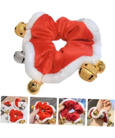 FRCOLOR 1pc Christmas Hair Tie Holiday Hair Ropes Christmas Seasons Scrunchies Holiday Elastic Hair Holiday Hair Ties Santa Claus Ponytail Holder Coral Fleece The Bubble Miss South Korea - Buy Online on GoSupps.com