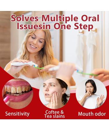 OIXYAZ OIXYA SP6 Whitening toothpaste contains probiotics to whiten and care for teeth thoroughly clean disinfect and freshen breath 100 g - Buy Online on GoSupps.com