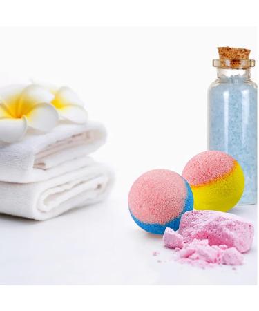 INTEYE 54 PCS Bulk Bath Bombs with Gift Bags - Bubble Bath Shower Salts for Relaxation and Stress Relief - Great for Women, Men, and Kids - Buy Online on GoSupps.com