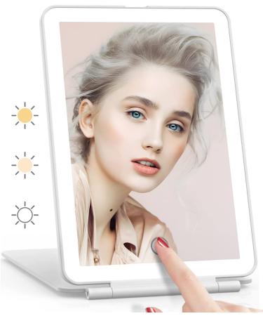 Jack & Rose Travel Mirror with Light  Folding Travel Mirror Led Lighted Makeup Mirror Fold Mirror - Buy Online on GoSupps.com