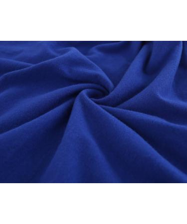 ZUMIY Maternity Nursing Top - Women's Cotton V Neck Ruched Waist Double Layered Tank - S Blue - Buy Online on GoSupps.com