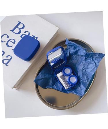 Solustrie Colored Contact Lenses Kit - Cute Travel Case with Mirror Mini Plastic Container for Eye Care - Buy Online on GoSupps.com