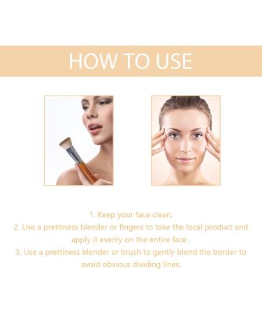 homomdy Color Changing Foundation Liquid Color Changing Foundation for Mature Skin Even Tone Cover Imperfections for a Natural Facial Look Lightweight 2pcs - Buy Online on GoSupps.com