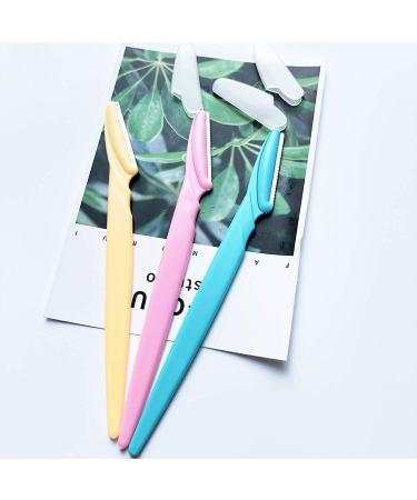 LAKYTION 30 Pack Eyebrow Razors for Women - Facial Hair Removal Shavers with Precision Cover - 3 Colors - Box Package - Buy Online on GoSupps.com
