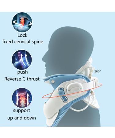 LEgdor Neck Traction Device - Neck Stretcher - Cervical Traction Device - Neck & Shoulder Pain Relief - Stretcher Collar for Improved Spine Alignment - Buy Online on GoSupps.com