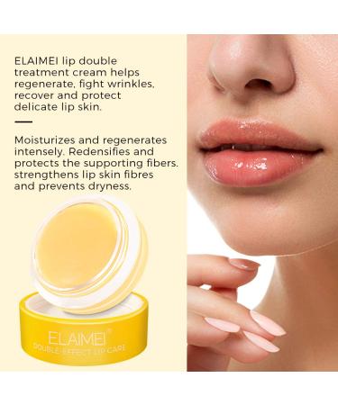 Lip Sleeping Mask & Scrub Duo for Repairing Dry, Cracked Lips - Orange Lip Moisturizer Treatment - Buy Online on GoSupps.com