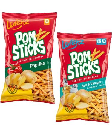 Lorenz Paprika Salt & Vinegar Pomsticks 02 Mixed Flavours Bags | VIMIX - Buy Online on GoSupps.com