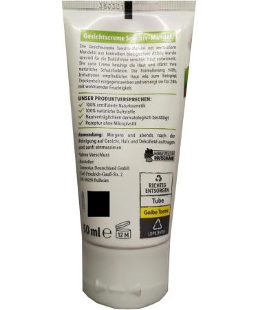  Cien CIEN Nature 24H Face Cream with Sensitive Almond Oil 1 x 50 ml - Buy Online on GoSupps.com