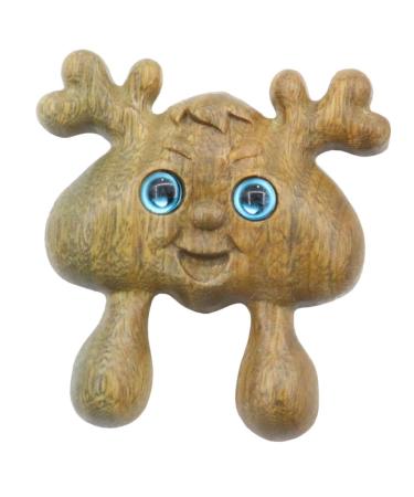 Coheali green sandalwood nose scratch snail eye acupuncture point-meridian massager hirsch-animal circuit acupuncture point device eye massage device mini massage device
