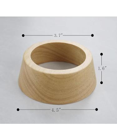 Wooden Display Stand for Sports Balls and Crystal Balls - Holder for Basketball, Football, Volleyball, Soccer - Buy Online on GoSupps.com