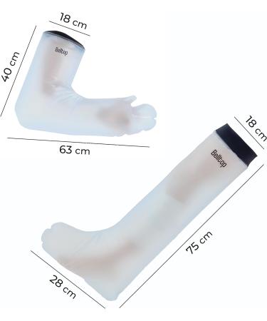Waterproof Silicone Gypsum Arm Protector | Reusable Shower Protection for Adults - Buy Online on GoSupps.com