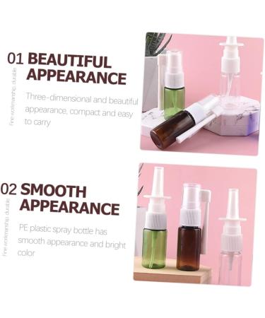 FONDOTIN 10pcs Elephant Trunk Spray Bottle - Small Clear Plastic Nasal Mist Spray Container Set - Buy Online on GoSupps.com