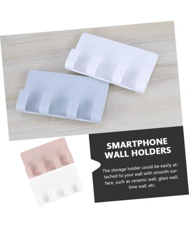 20-Pack Abaodam Plastic Wall Holder & Hook Organizer for Cell Phones - Versatile Mobile Phone Brackets & Storage Solution - Buy Online on GoSupps.com