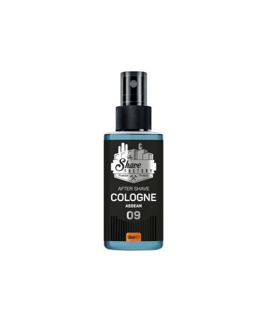 the shave factory After Shave Cologne Series (09 Aegean 50ml (1.69 fl. oz)) 09 Aegean 1.69 Fl Oz (Pack of 1)