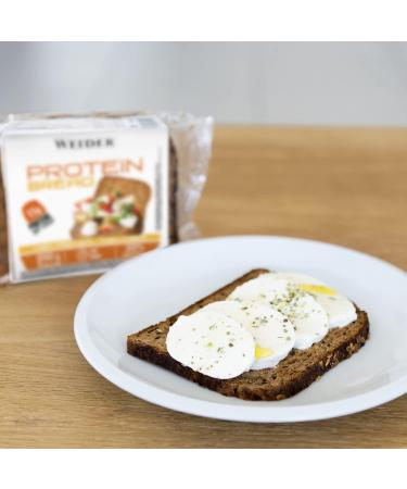 Weider Rich Protein Bread - High Protein, High Fiber, Low Sugar - 250g (1 Pack) - Buy Online on GoSupps.com