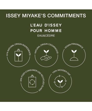 Issey Miyake Leau Dissey Eau and Cedre EDT Intense Spray Men 3.3 oz - Buy Online on GoSupps.com