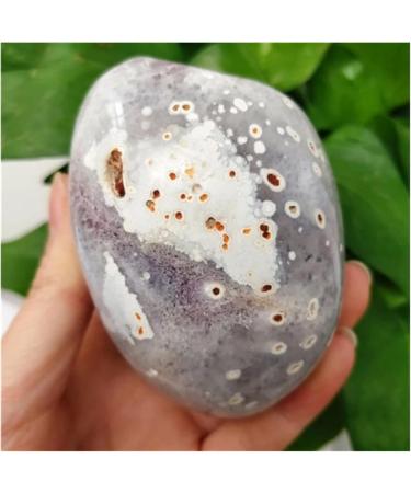 Natural Crystal Rough Natural Agate Rough Stone Raw Crystal Hole Cut Purple Cluster Crystal Ornaments Stone Collection - Buy Online on GoSupps.com