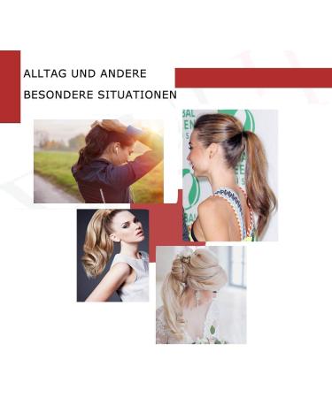 100% Remy Human Hair Dark Brown Clip In Ponytail Extensions - Sego Ponytail Braid Hair Piece 16 (45cm) - 80g - Buy Online on GoSupps.com