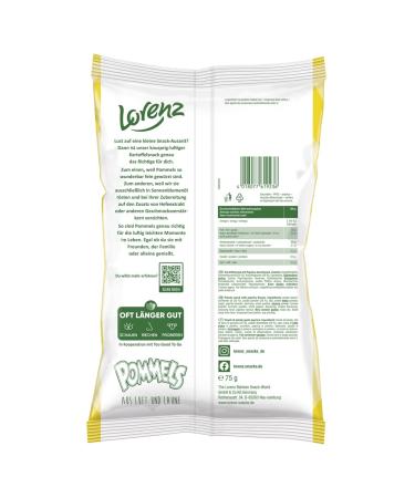 Buy Lorenz Snack World Pommels Paprika - 12 Pack (12 x 75g) | International Shipping Available - Buy Online on GoSupps.com