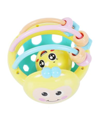 ZHUIGUANG Baby Teething Bee Rattle Toy | Chew & Pacifier for Babies 0-6 Months (Colour) - Buy Online on GoSupps.com