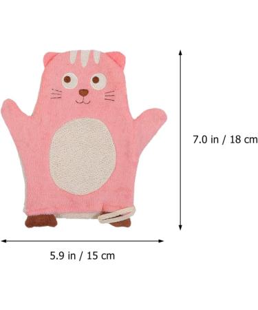FOMIYES 9-Piece Bath Gloves Set for Exfoliating and Cleansing - Toddler Shower Glove - Soft Cotton Body Wash - Assorted Colors - Buy Online on GoSupps.com