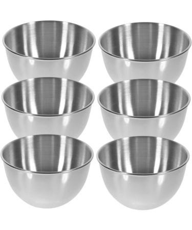 Ciieeo 30 Pcs Stainless Steel Saucer Sauce Containers Ketchup I Am Willow Tomato Paste Tomato Sauce Small Bowls Appetizer Plates Container Pudding Cups Set Salad Dressing Travel - Buy Online on GoSupps.com