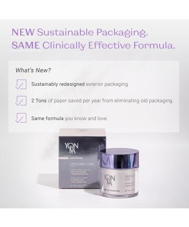  Yonka Yonka Excellence Code Cr me 50 ml + Cellular Code Serum Yonka 30 ml - Anti-Aging Care for Mature Skin - Dermatological Results 97% Natural - Buy Online on GoSupps.com