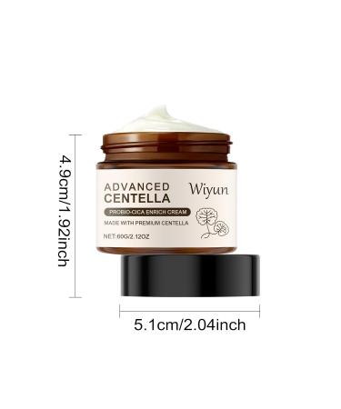 Aeviani Calming Enrich Cream with Centella & Probiotics for Sensitive Skin Daily Soothing & Hydrating Moisturizer with Asiatic Extract & Lactobacillus 60ml - Buy Online on GoSupps.com