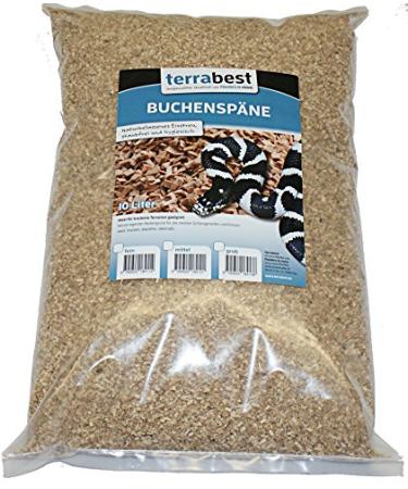 Beech shavings fine 1-3 mm 60 litres beech wood chippings substrate bedding terrarium