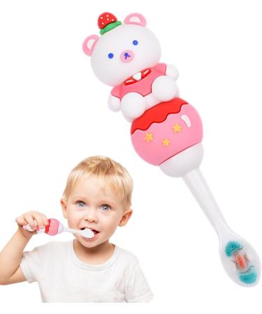 Cartoon Toothbrush for Kids - Colorful Soft Hair Deep Cleaning - Teksome Star & Moon Motif - Ideal for Home Outdoor & Hotel Travel - Buy Online on GoSupps.com